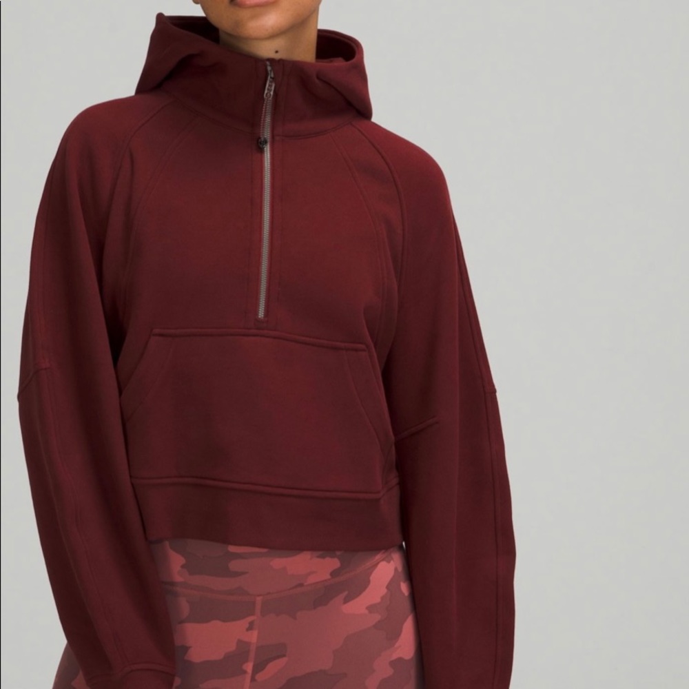 Lululemon Scuba Oversized Half Zip
